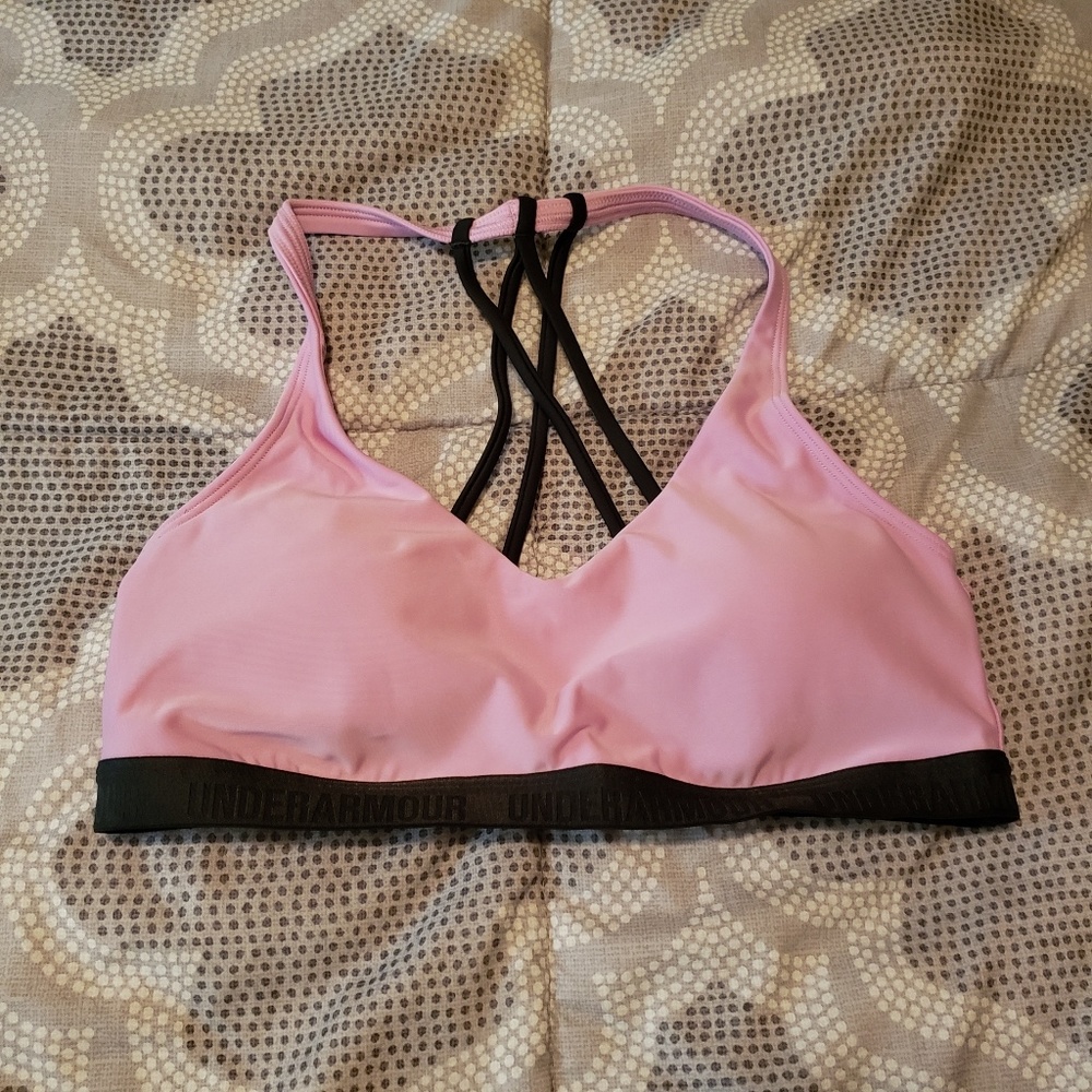 UA strappy sports bra